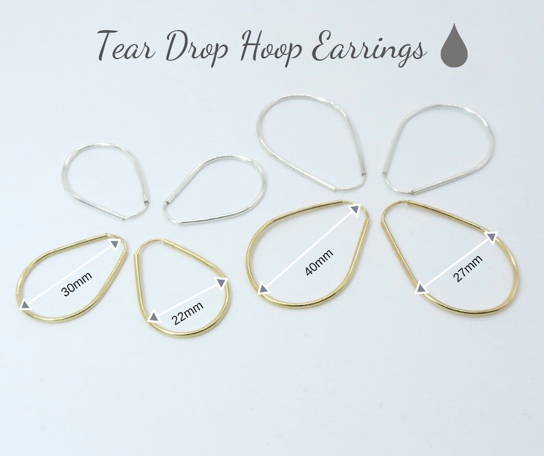 Gold Oval Hoop Earrings Oval Hoops Thin Gold Hoops Gold Etsy