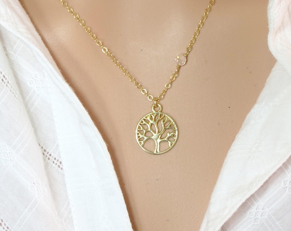 Small tree of life pendant clearance