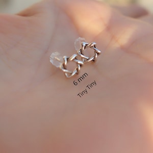 Star of David Earrings, Star of David Stud Earrings, Sterling Silver Star of David Studs, Tiny Star of David Stud Earrings, Judaica Jewelry.