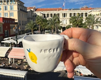 Espresso cup — Lemon Dream Collection numbered edition