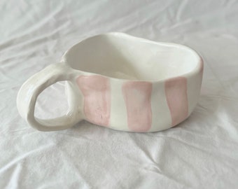 Tasse coeur rose "amore"