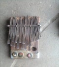 KALIMBA MBIRA VINTAGE, Sekuru Gora , 42  years  nhare G tuning  ,  finger piano, african mbira, thumb piano, african musical instrument, product logo