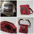 African kalimba mbira 24 keys dongonda rustic instrument classic , mbira batik bag option, made to order product logo
