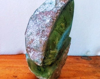 GREEN SERPENTINE STATUE Abstract African Statue Shona Sculpture Statue green-serpentine-statue-abstract-african-statue-shona-sculpture-statue