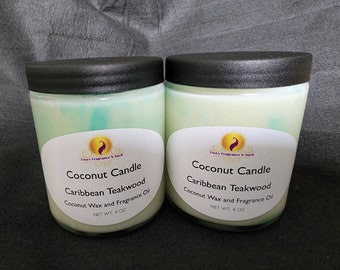 Scented Coconut & Soy Wax Candles