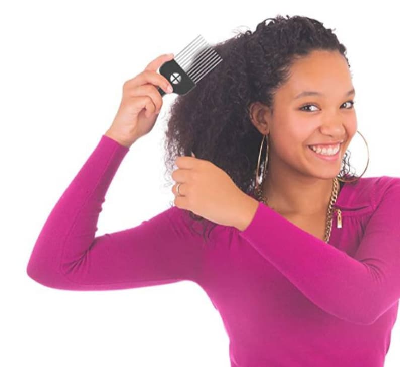 Afro Pick Hair Pick Metal Picks for Hair Afro Combs Etsy