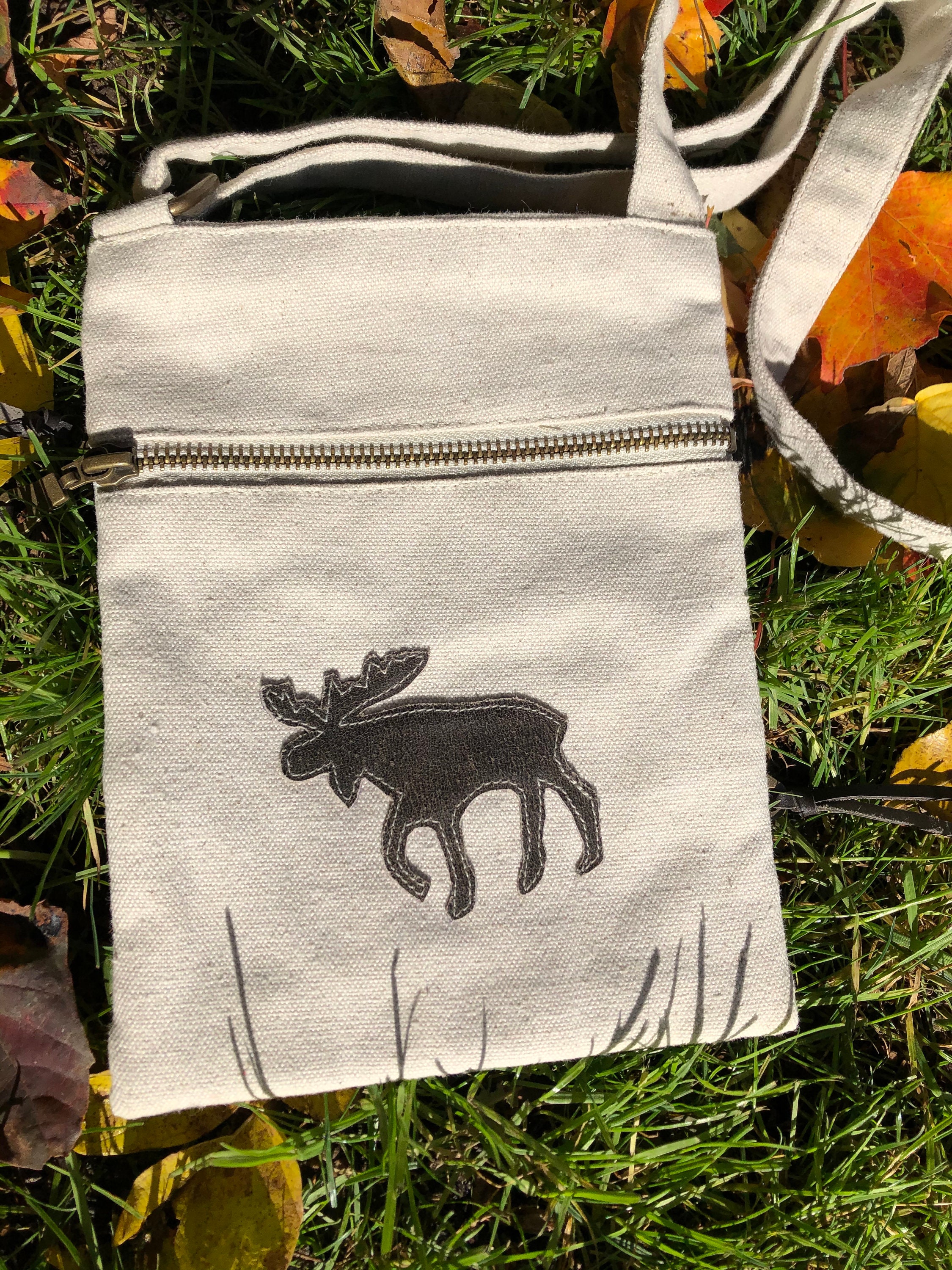 Heavy canvas travel bag cross body bag mini essential bag Etsy