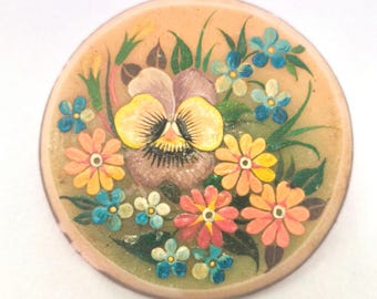 Spilla in celluloide art déco
