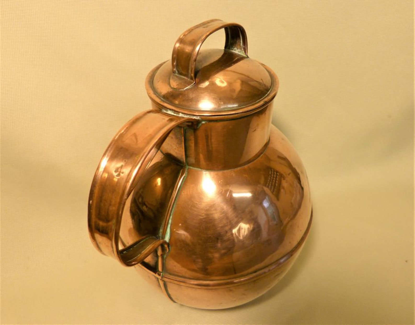 4 Pint Guernsey Copper Milk Can or Measure Traditional Etsy