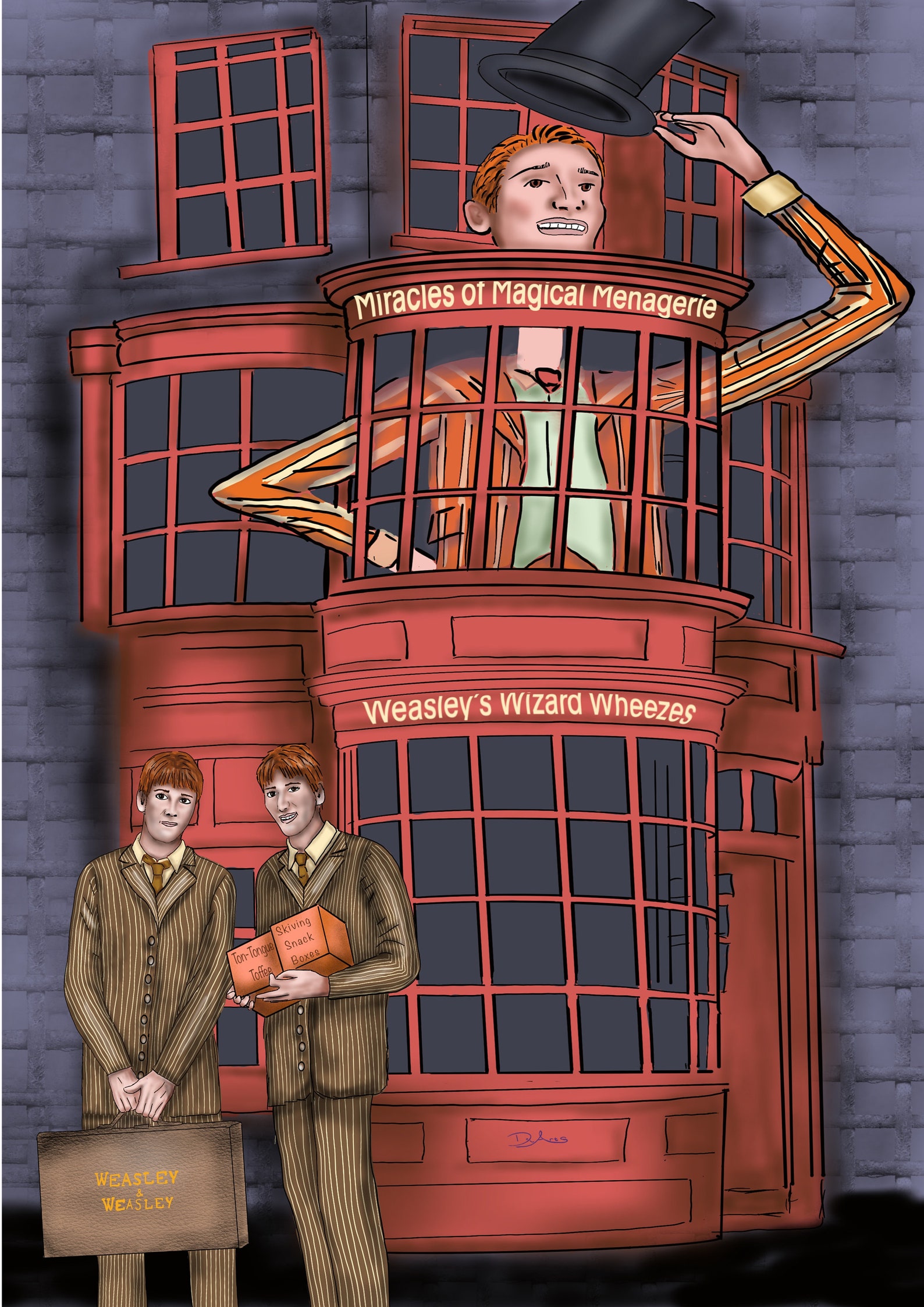 weasley twins merch