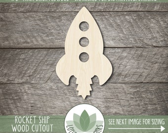 Wood Rocket | Etsy