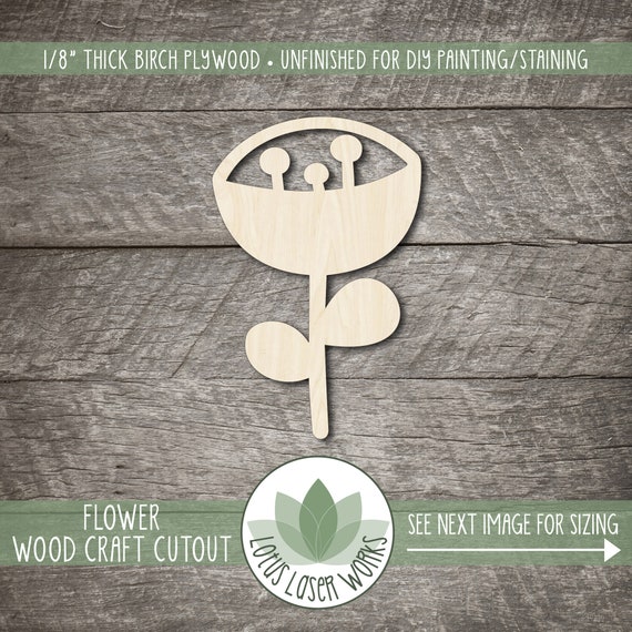 Wooden craft shapes supplies deals