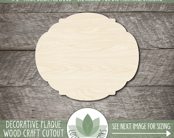 Oval Plaque Shape: Wood Cutouts For Crafting, Laser Cut Blanks
