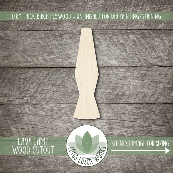 Wood lava lamp deals