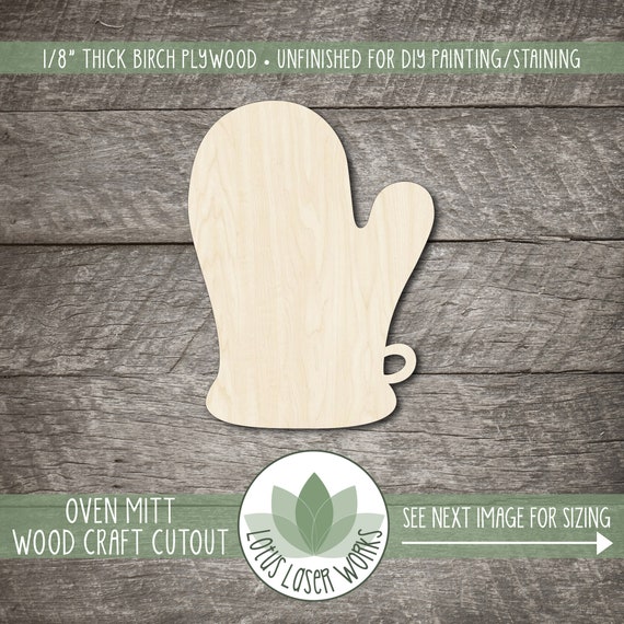 Sport Baseball Mitt - Laser Cut Out Unfinished Wood Craft Shape SPT252 Sport Baseball Mitt - Laser Cut Out Unfinished Wood Craft Shape SPT252