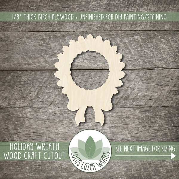 Wooden Wreath Forms Etsy