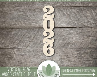2026 Graduation Year Wood Cutout: DIY Photo Prop