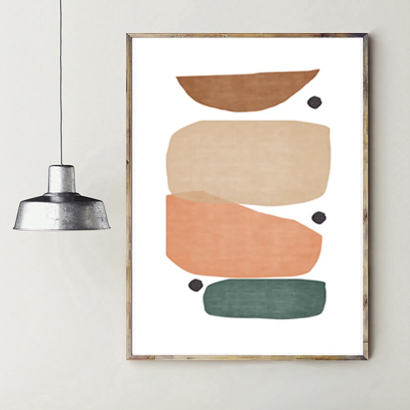 Downloadable Prints Trio Art Prints Abstract Set Of 3 | Etsy