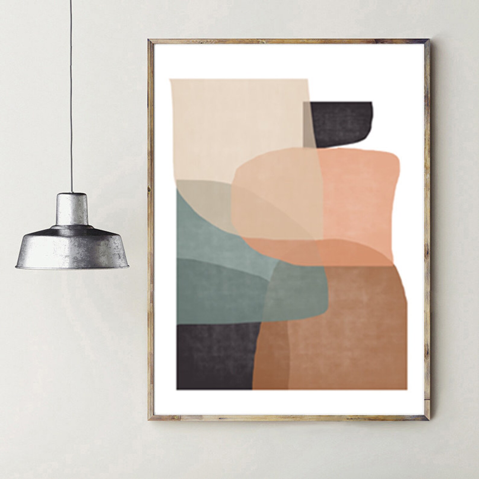 Abstract Set Of 3 Living Room Decor Trio Art Prints Abstract Etsy