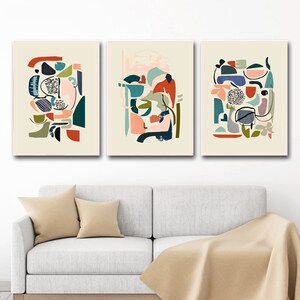 A3 A2 A1 A0 B1 Set of 3 Minimal Scandi Nature Home Decor Wall Art Poster Print