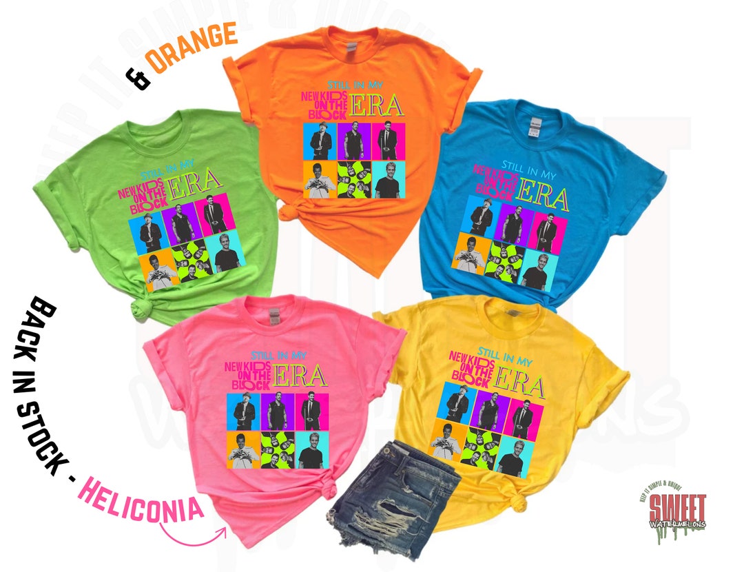 NKOTB Neon Shirt NKOTB Shirt Magic Summer 2024 T Shirts Donnie Joey Il 1080xN.6208823725 Omj4