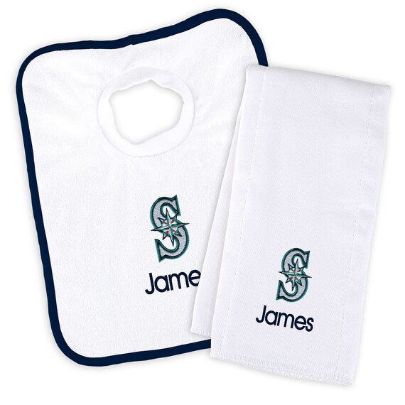 Personalized bibs and store burp cloths