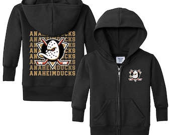 Maillot Hockey CCM Vintage Anaheim Mighty Ducks - Taille L Enfant - Fabriqué Au Canada