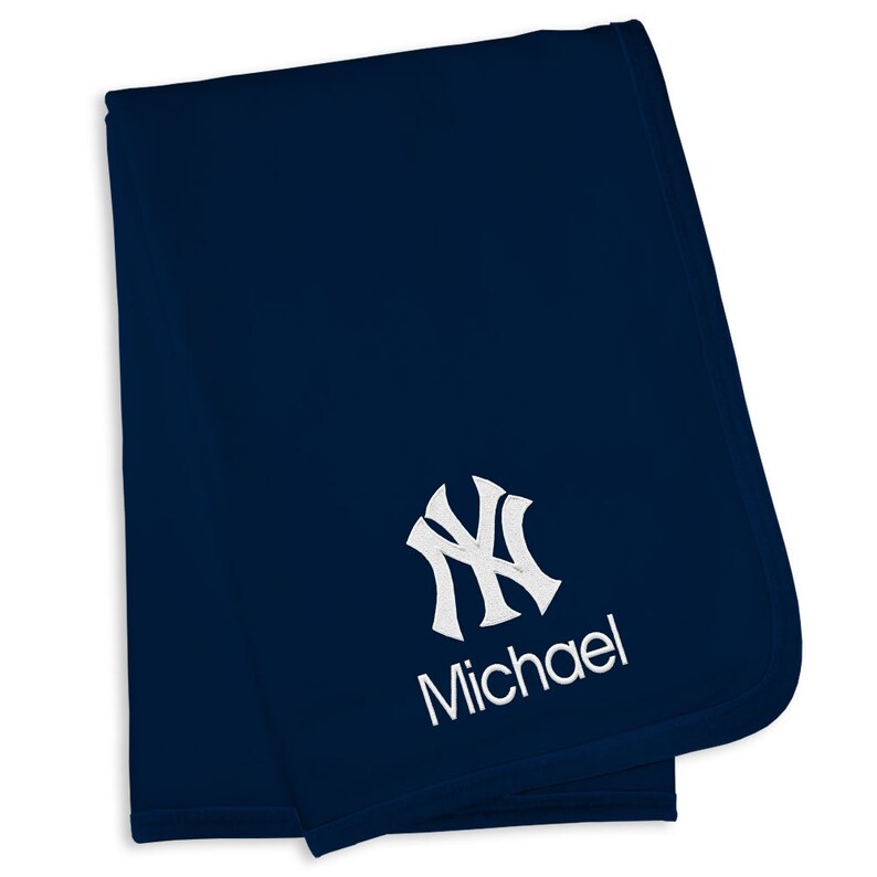 Personalized MLB New York Yankees Baby Blanket Etsy