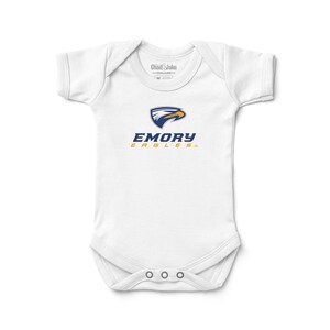 Emory Eagles Logo Baby Bodysuit | Official NCAA Licensed Infant Bodysuit