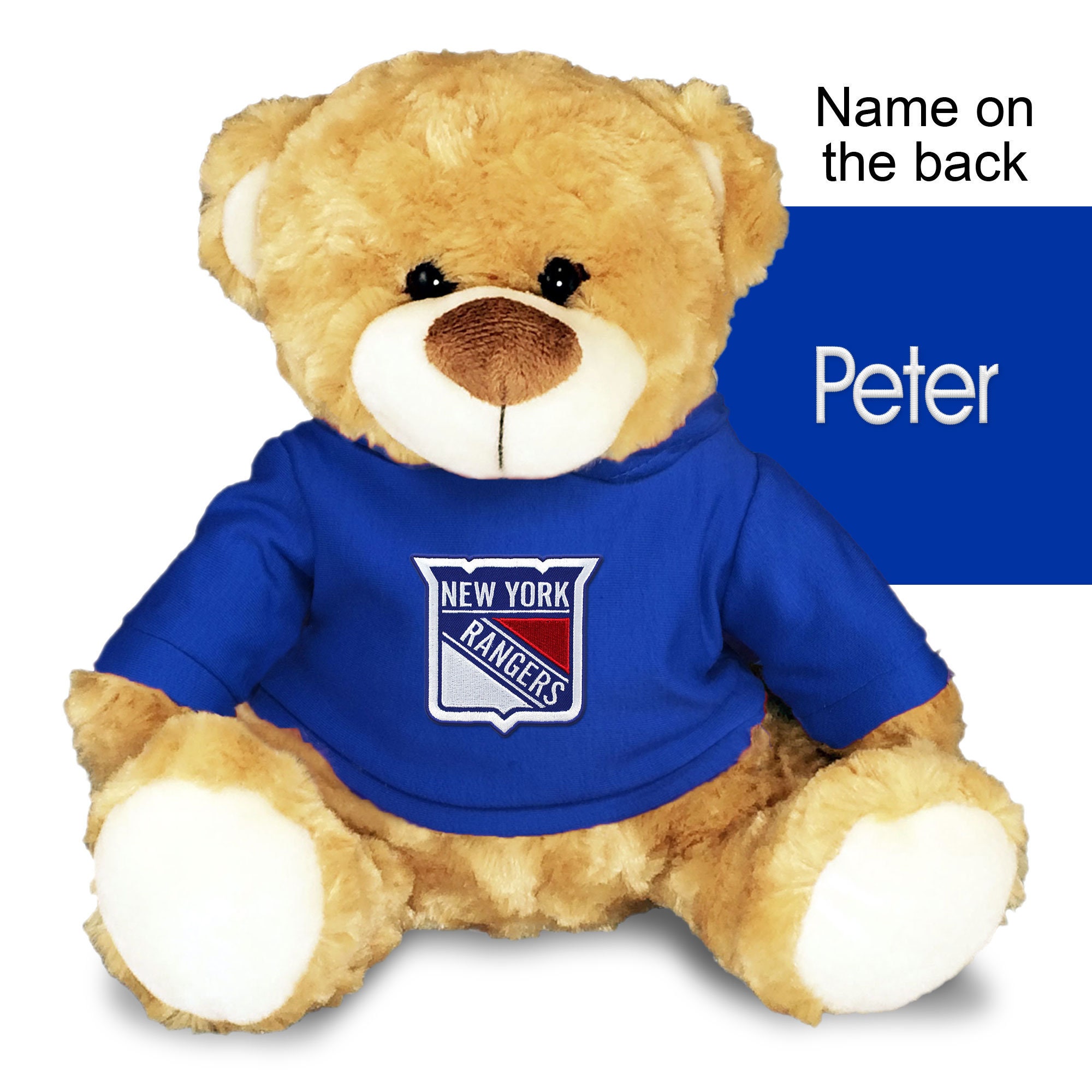 6” NY Rangers Teddy Bear My First Game Infant Baby Plush Stuffed Animal  Doll
