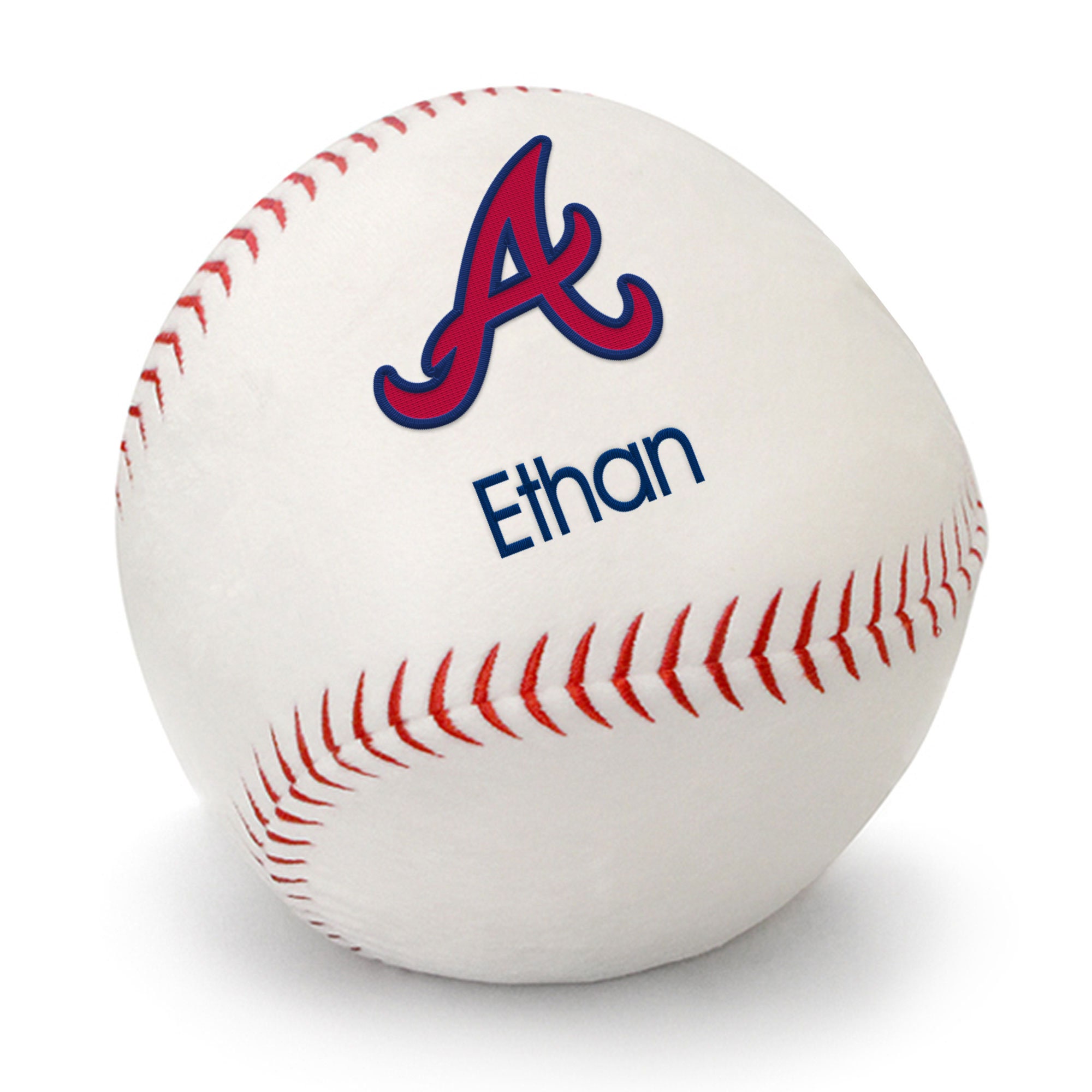 Personalized Plush Baseball 100% Cotton Polyester MLB New 