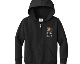 Personalized Oregon State "Jr. Benny" Toddler Sweatshirt | Official NCAA Kids Full Zip | Custom Embroidered Name | College Gift
