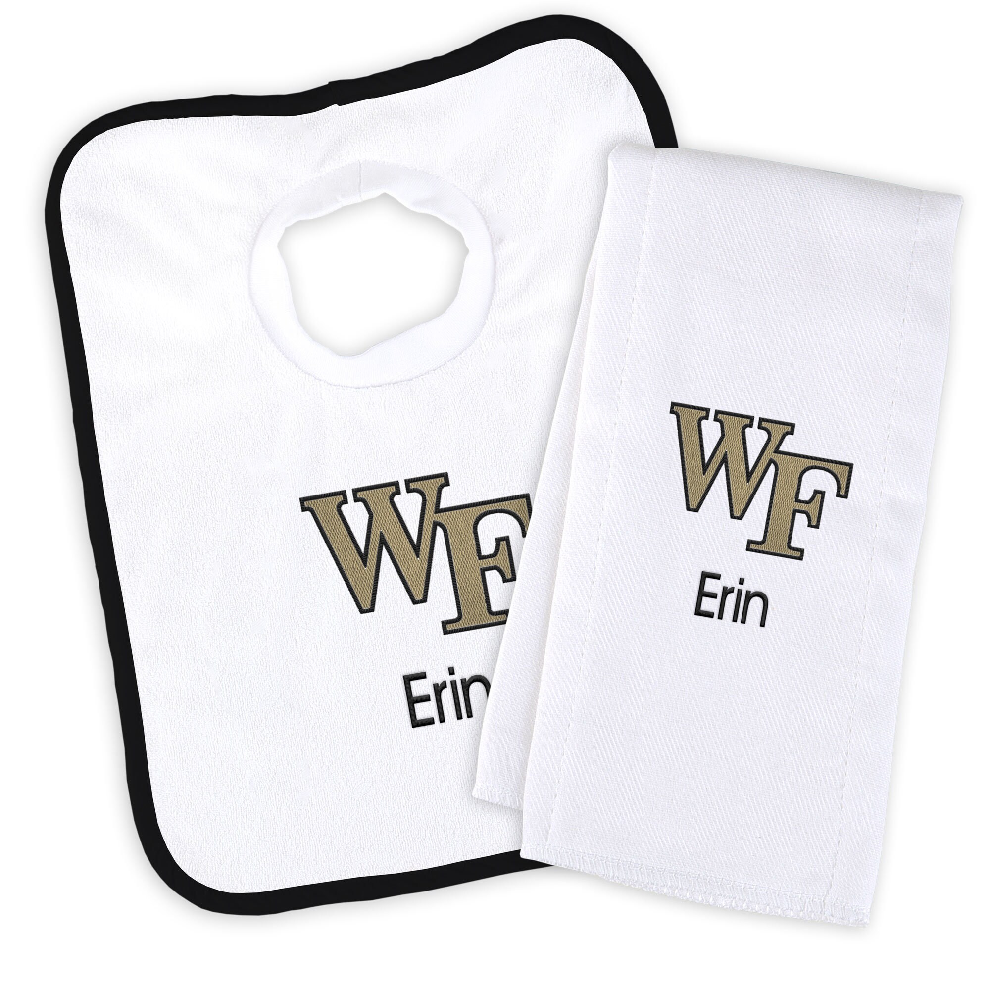 Personalized Baby Bib 100% Cotton Terry NCAA Louisville 