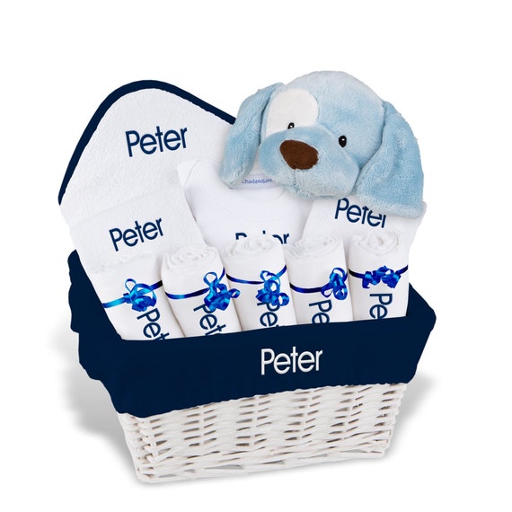 personalized baby boy gift baskets