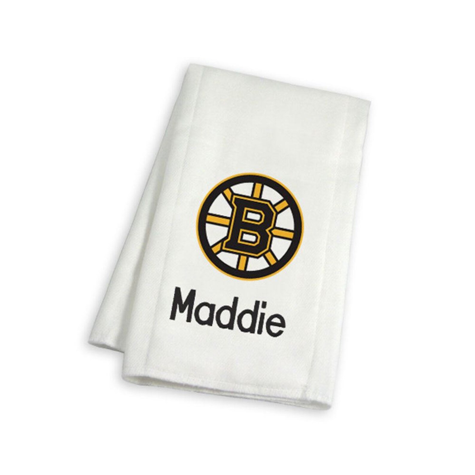 Personalized NHL Boston Bruins Baby Gift Basket Bibs Burp Etsy