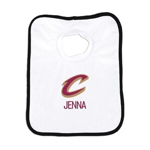 Personalized NBA Cleveland Cavaliers Baby Bib