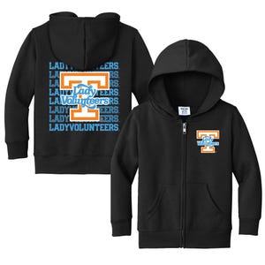 Tennessee Volunteers Baby Full Zip Hoodie - UT Sweatshirt - Infant Sizes 6M-4T - Future Vols Fan Gear