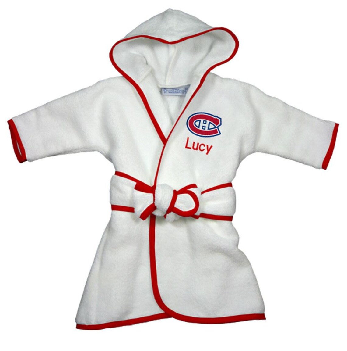 Personalized NHL Montreal Canadiens Infant Robe Etsy