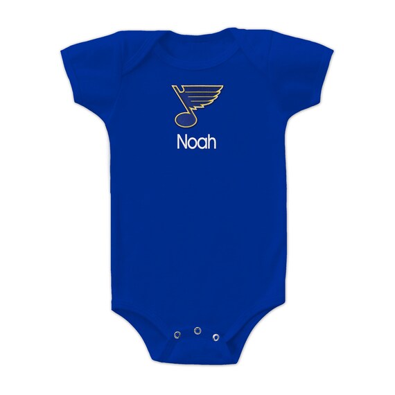 Personalized NHL St. Louis Blues Baby Bodysuit