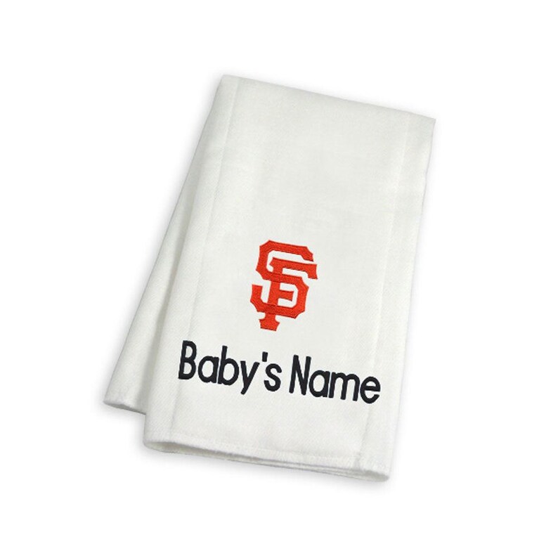 Personalized MLB San Francisco Giants Baby Gift Basket Bibs Etsy