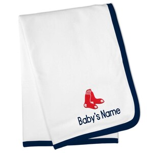 Red sox sales crib bedding