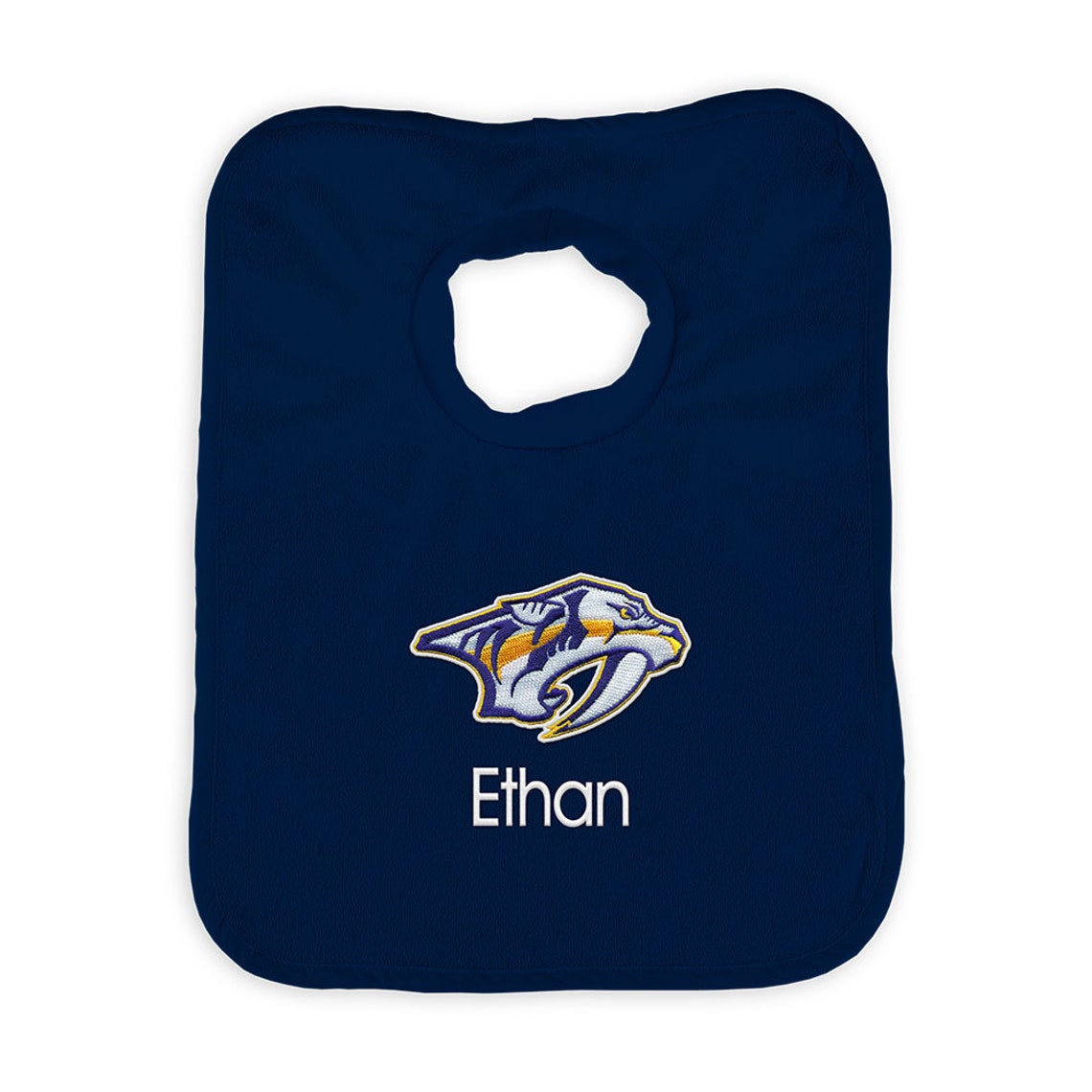 Personalized NHL Nashville Predators Baby Bib Etsy