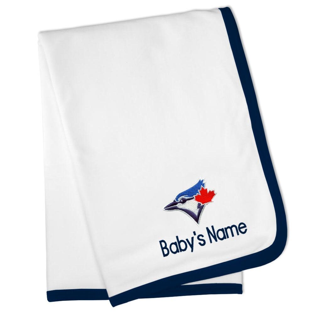 Personalized MLB Toronto Blue Jays Baby Blanket Etsy