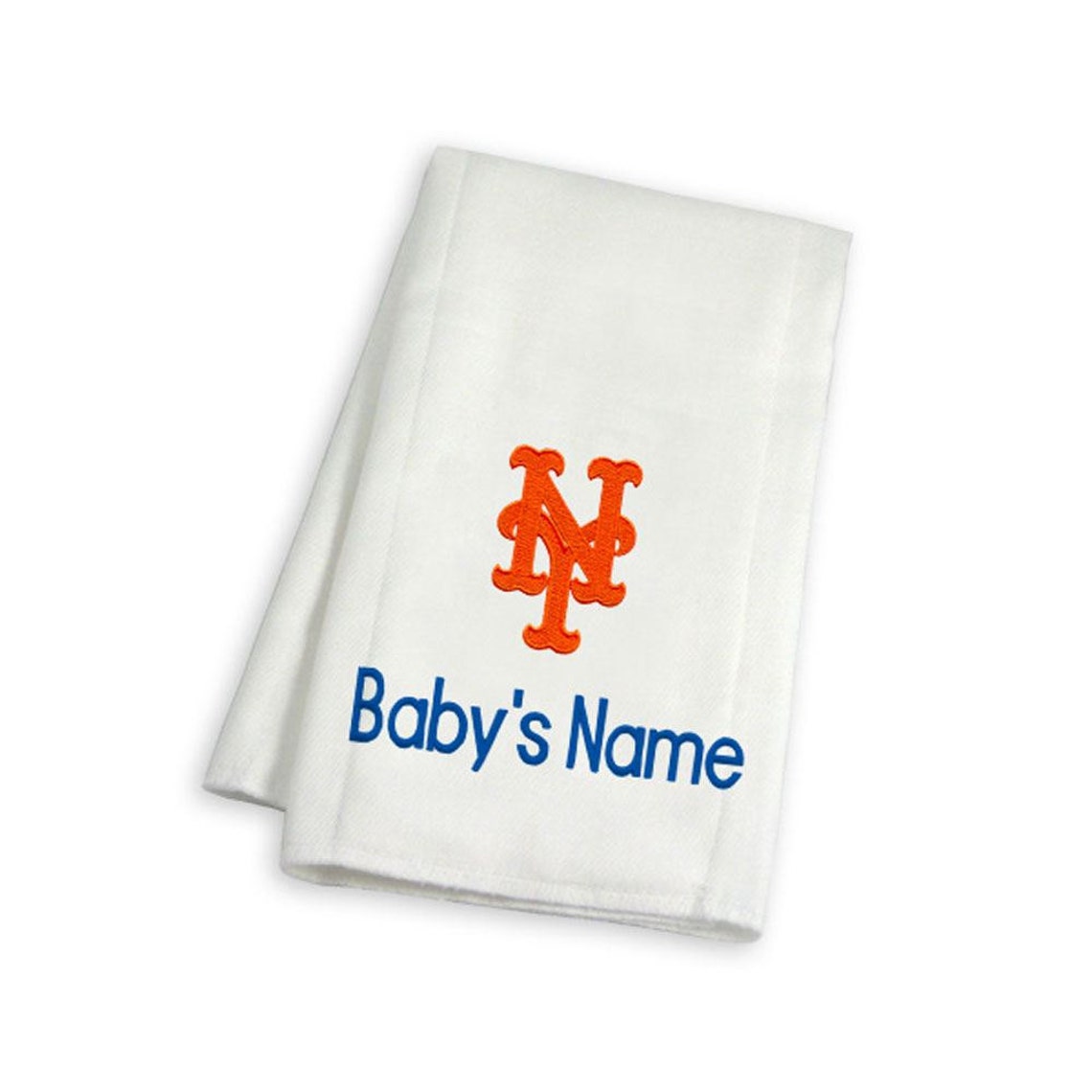 Personalized MLB New York Mets Baby Gift Basket Bibs Burp Etsy