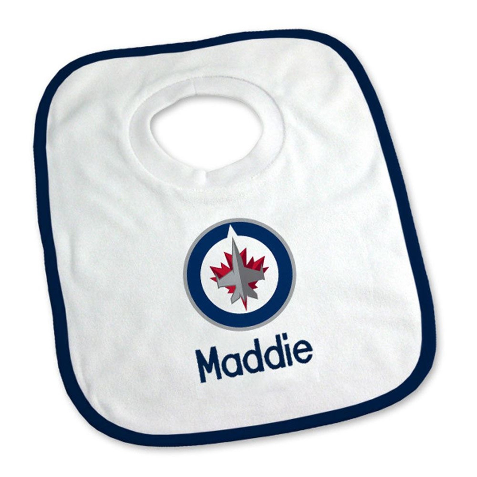 Personalized NHL Winnipeg Jets Baby Gift Basket Bibs Burp Etsy