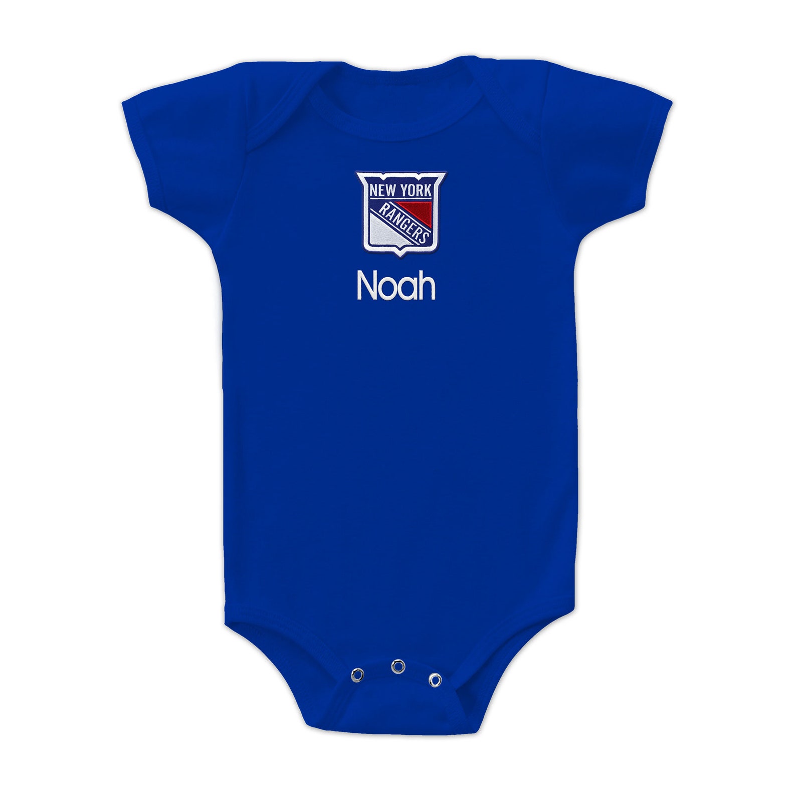 Personalized NHL New York Rangers Baby Bodysuit Etsy