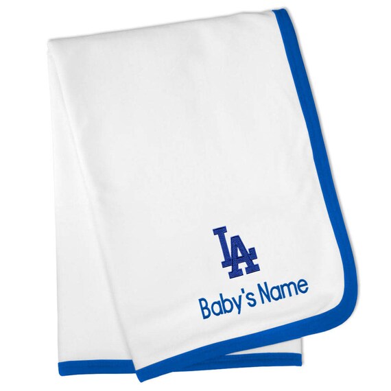 Los Angeles Dodgers Baby Blanket MLB Dodgers Dodger Stadium Etsy