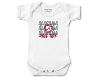 Alabama Crimson Tide Baby Bodysuit | Official NCAA Licensed Infant Bodysuit
