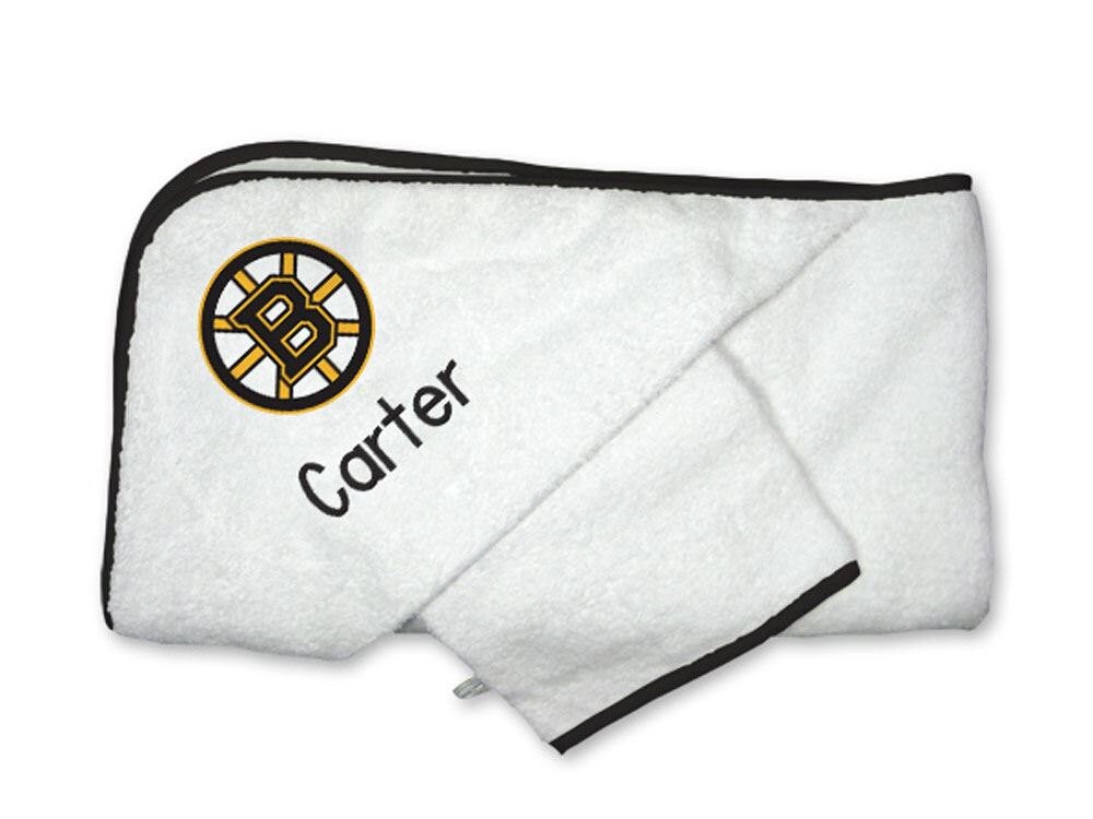 Personalized NHL Boston Bruins Baby Gift Basket Bibs Burp Etsy