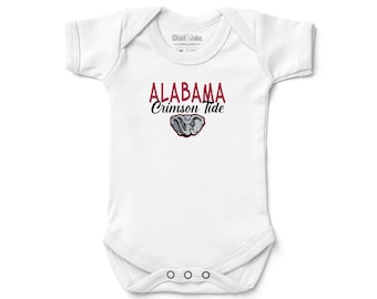 Alabama Crimson Tide Baby Bodysuit | Official NCAA Licensed Infant Bodysuit